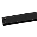 2.4m (8FT) Gymnastics Folding Balance Beam Black Synthetic Suede