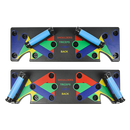 9 in 1 Push Up Board Yoga Bands Fitness Workout Train Gym Exercise Pushup Stand