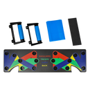 9 in 1 Push Up Board Yoga Bands Fitness Workout Train Gym Exercise Pushup Stand