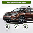 Universal Car Top Roof Rail Rack Cross Bar Aluminium Lockable 1350MM