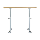 Wooden Portable Ballet Bar Stretch Barre Dance Bar 1.5M Freestanding Ballet Bar