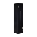 Black Two-Door L-shaped Office Gym Shed Storage Lockers