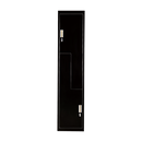 Black Two-Door L-shaped Office Gym Shed Storage Lockers