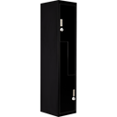 Black Two-Door L-shaped Office Gym Shed Storage Lockers