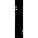 Black Two-Door L-shaped Office Gym Shed Storage Lockers