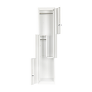 Grey Two-Door L-shaped Office Gym Shed Storage Lockers