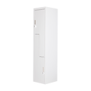 Grey Two-Door L-shaped Office Gym Shed Storage Lockers