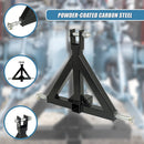 Heavy Duty Steel 3 Point 2" Trailer Hitch Receiver Tow Drawbar For Cat 1 Tractor