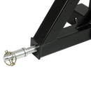 Heavy Duty Steel 3 Point 2" Trailer Hitch Receiver Tow Drawbar For Cat 1 Tractor