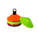 60 Pack Sports Training Discs Markers Cones Soccer AFL Exercise Personal Fitness