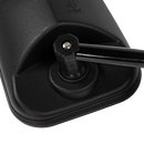 2x Towing Mirrors Pair Clip on Multi Fit Clamp On Towing Caravan 4X4 Trailer