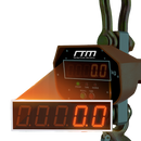 5000kg Electronic Crane Scales Industrial Hanging Digital Weight