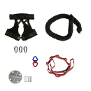 Heavy Bungee Cord Resistance Belt for Home Gym Yoga Bungee Rope Gravity Bungee (90kg)