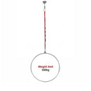 Aerial Yoga Hoop 90CM Lyra Hoop Circus Single Point Aerial Ring Set