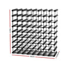 Artiss Wine Rack 72 Bottle Black