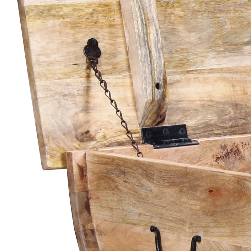 Coffee Table Solid Mango Wood 88x50x40 Cm