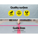 Everfit GoFun 3X1M Inflatable Air Track Mat with Pump Tumbling Gymnastics Pink