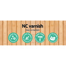 Artiss Plant Stand 4 Tier Bamboo Slat Flower Pot Shelf Pine