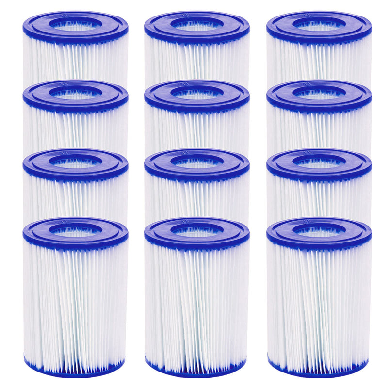 Bestway 12X Filter Cartridge For Above Ground Swimming Pool 800GPH Filter Pump
