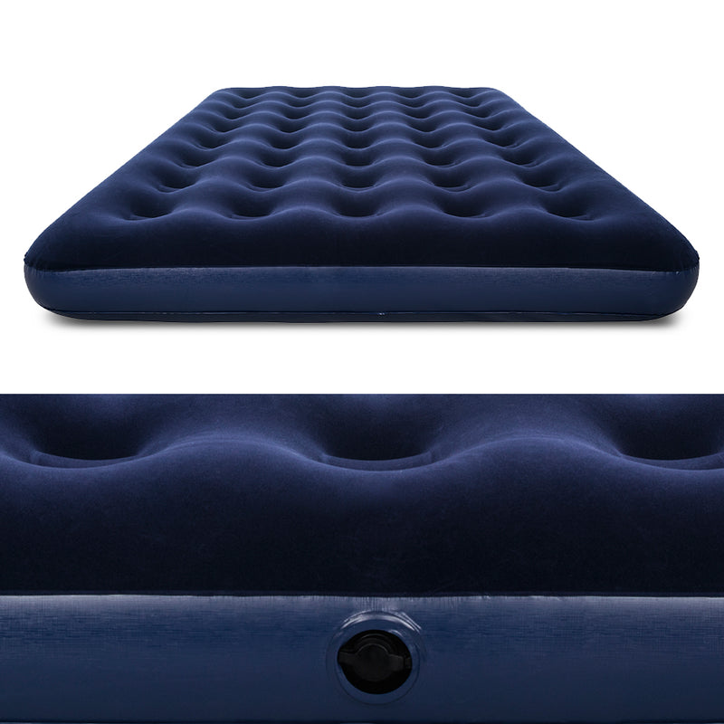 Bestway Twin Double Inflatable Air Mattress - Navy