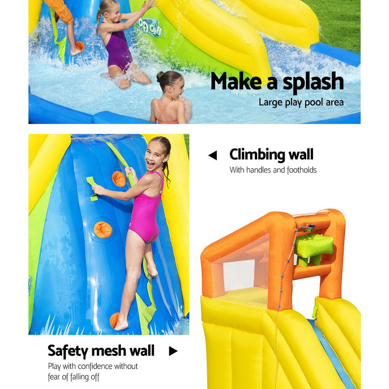 Bestway Inflatable Water Slide Jumping Castle Water Park Slides Toy Pool Splash