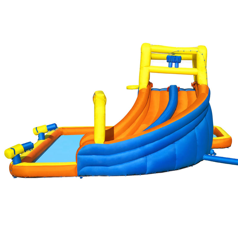 Bestway Inflatable Water Slide Jumping Castle Double Slides for Pool Playground