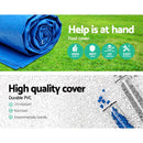Bestway Swimming Pool Cover For 2.59mx1.7m Above Ground Pools LeafStop
