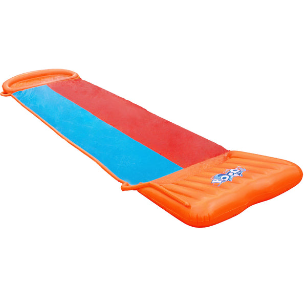 Bestway Inflatable Water Slip And Slide Double 5.49m Kids Splash Toy Outdoor