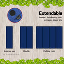 Weisshorn Single Size Self Inflating Mattress - Blue