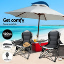 Weisshorn Folding Camping Table Aluminium Portable Picnic Outdoor Foldable