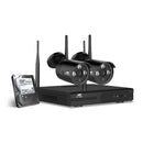 UL-Tech CCTV Wireless Security Camera System 4CH Home Outdoor WIFI 2 Bullet Cameras Kit 1TB