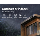 UL-Tech CCTV Wireless Security Camera System 4CH Home Outdoor WIFI 2 Square Cameras Kit 1TB