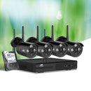 UL-Tech CCTV Wireless Security Camera System 4CH Home Outdoor WIFI 4 Bullet Cameras Kit 1TB