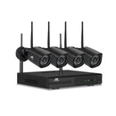 UL-Tech 1080P 4CH NVR Wireless 4 Security Cameras Set