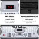 Alpha 61 Keys Electronic Piano Keyboard Digital Electric w/ Stand Beginner Silver