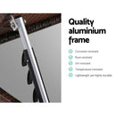 Gardeon Sun Lounge Wicker Lounger Outdoor Furniture Beach Chair Armrest Adjustable Brown