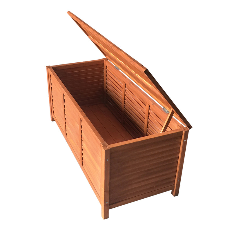 Gardeon Outdoor Fir Wooden Storage Bench