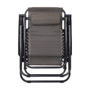 Gardeon Zero Gravity Chair Folding Outdoor Recliner Adjustable Sun Lounge Camping Beige