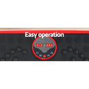 Everfit Vibration Machine Platform Vibrator with Resistance Rope Home Gym Red