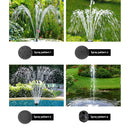 Gardeon Solar Pond Pump Submersible Water Fountain with Battery Kit LED Lights 4.3FT