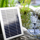 Gardeon Solar Pond Pump Submersible Water Fountain with Battery Kit LED Lights 4.3FT