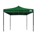 Instahut Gazebo Pop Up Marquee 3x3m Outdoor Tent Folding Wedding Gazebos Green
