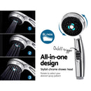 Devanti Portable Gas Water Heater 8L/Min LPG System Black