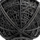 Gardeon Outdoor Chairs Outdoor Furniture Papasan Chair Wicker Patio Garden Black