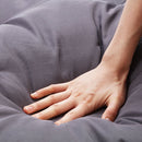 Gardeon Outdoor Lounge Setting Papasan Chair Wicker Table Garden Furniture Black