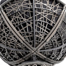 Gardeon Outdoor Lounge Setting Papasan Chair Wicker Table Garden Furniture Grey