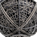 Gardeon Outdoor Lounge Setting Furniture Wicker Papasan Chairs Table Patio Grey