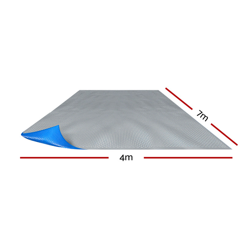 Aquabuddy 7M X 4M Solar Swimming Pool Cover – Blue