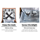 Alfresco 2 Person Picnic Basket Set Vintage Outdoor Baskets Insulated Blanket