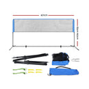 Everfit 4m Badminton Tennis Net Portable Volleyball Kit Adjustable Height